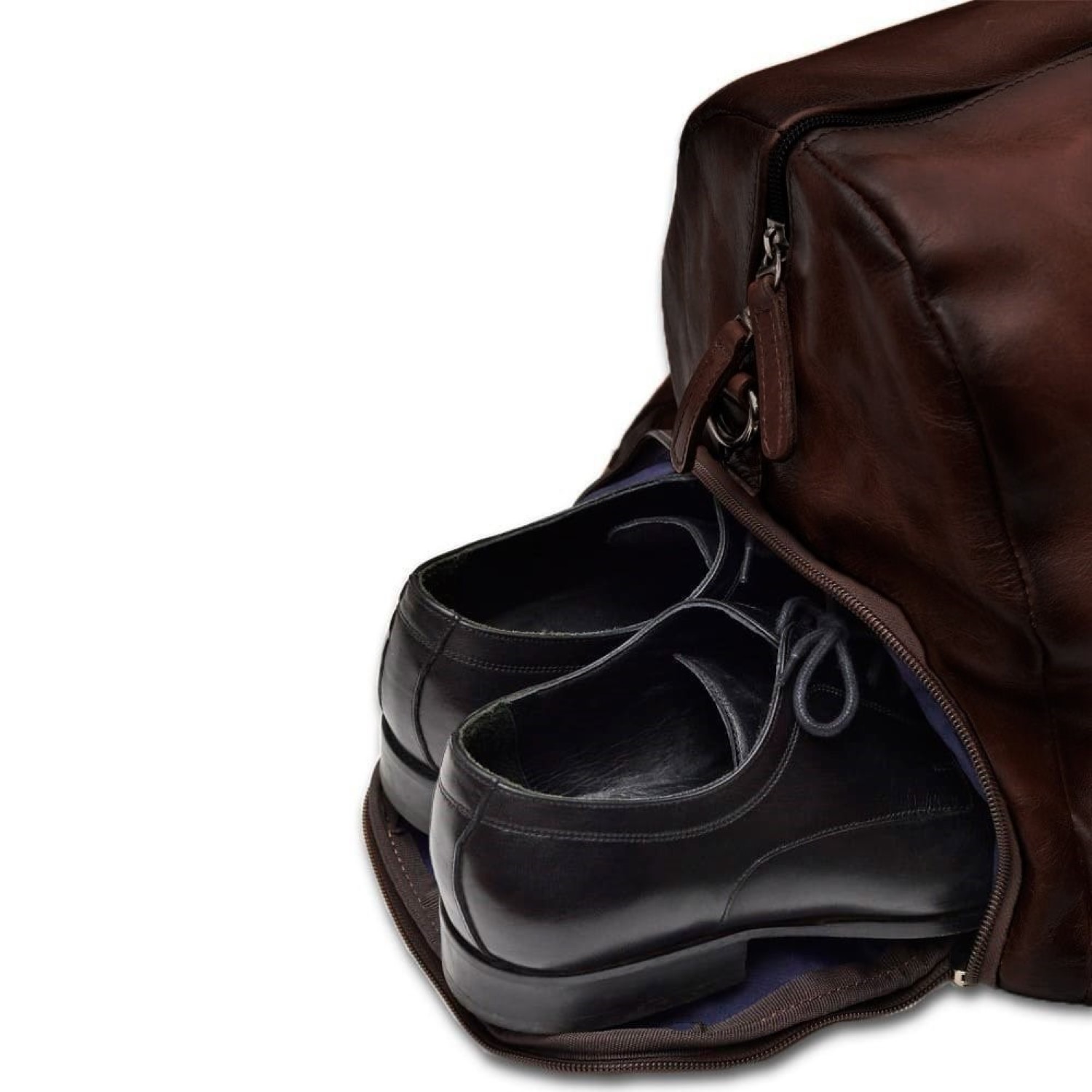 Bolso viajero Duffle - deportivo Café Oscuro - Imagen 4