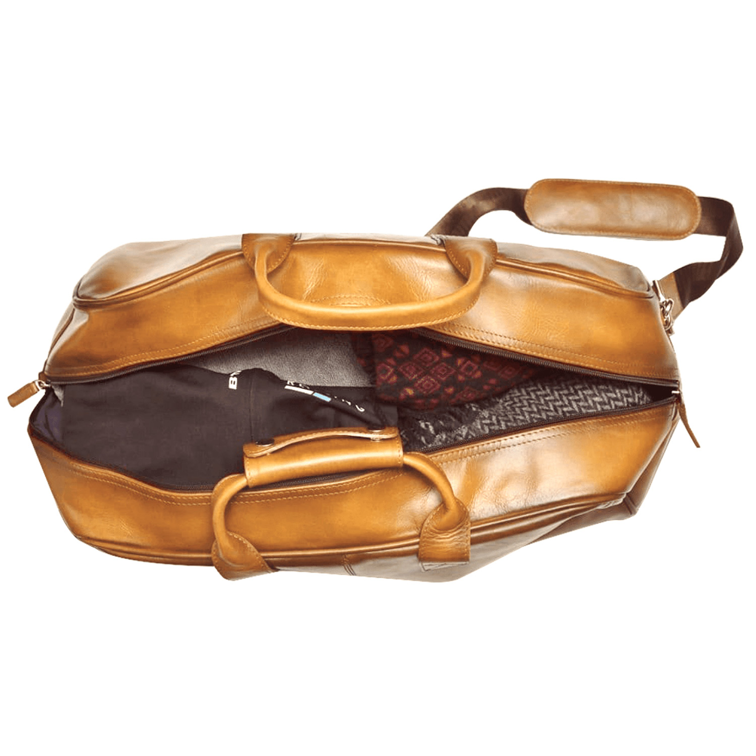 Bolso Crawley Viajero Miel - Imagen 4