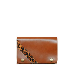 Tabaquera Mujer Café Leopardo