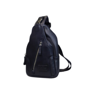 Bandolera Derby Azul Piedra